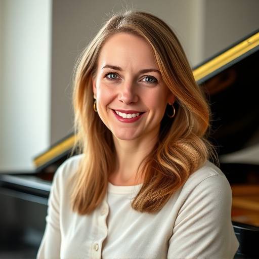 Headshot of Elena Weiss, Harmonia Academy Piano Instructor