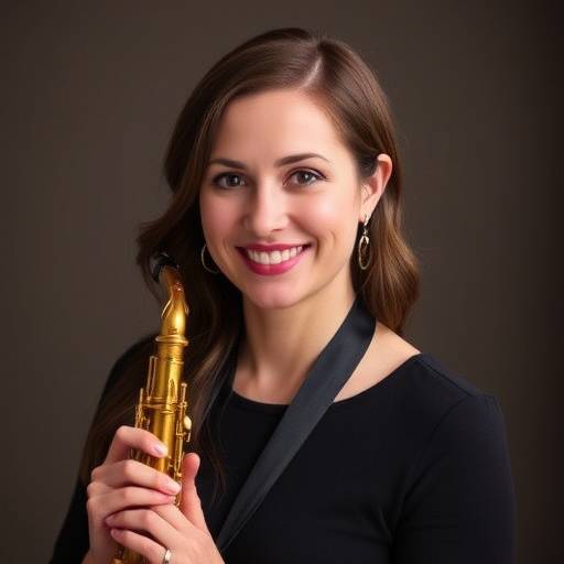 Headshot of Sophia Mayer, Harmonia Academy Jazz Saxophone Instructor