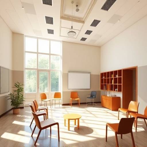 Interior of one of Harmonia Academy's practice rooms