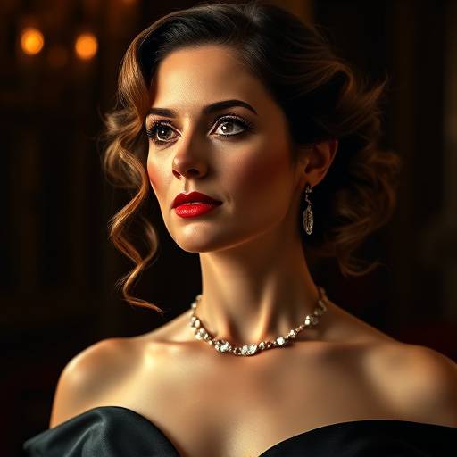 Portrait of Clara Schmidt, co-founder and renowned opera singer
